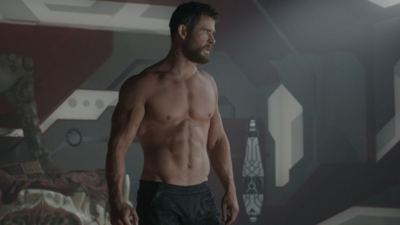 Thor shirtless