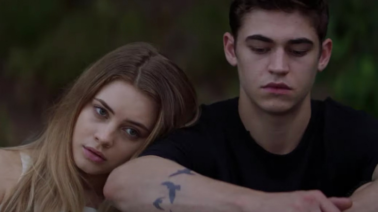 Tessa rests head on Hardin's arm