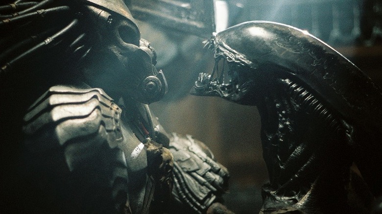 Predator and Alien face off