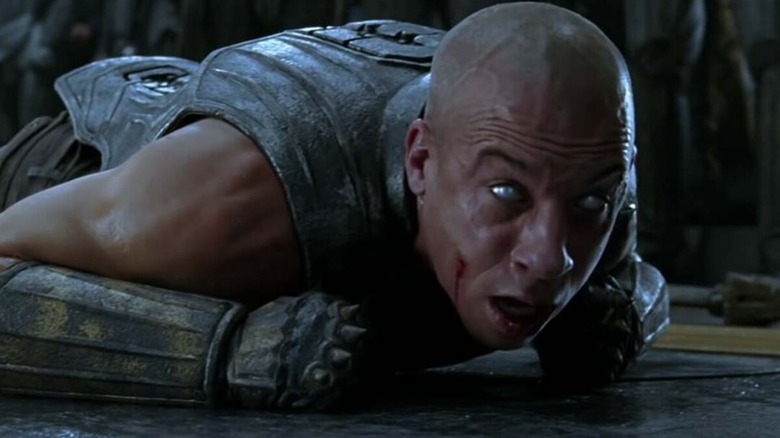 Riddick crawling