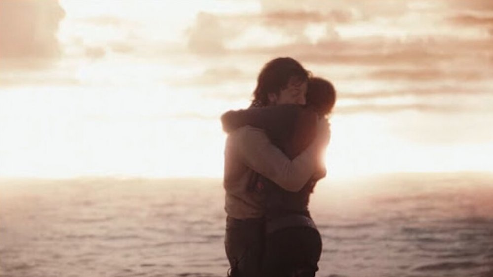 Diego Luna and Felicity Jones in Rogue One