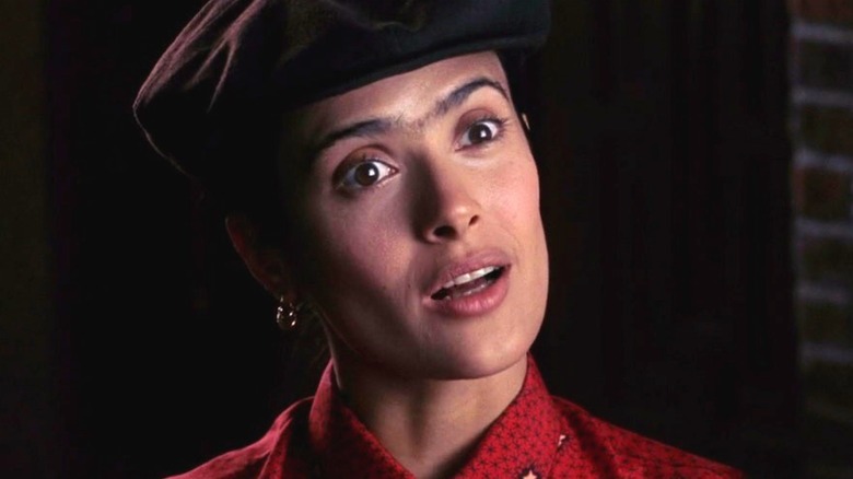 Frida Kalho wearing a beret