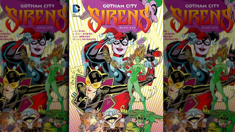 Gotham City Sirens comic book cover