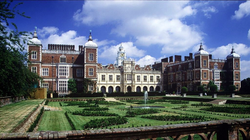 Exterior shot of Hatfield House