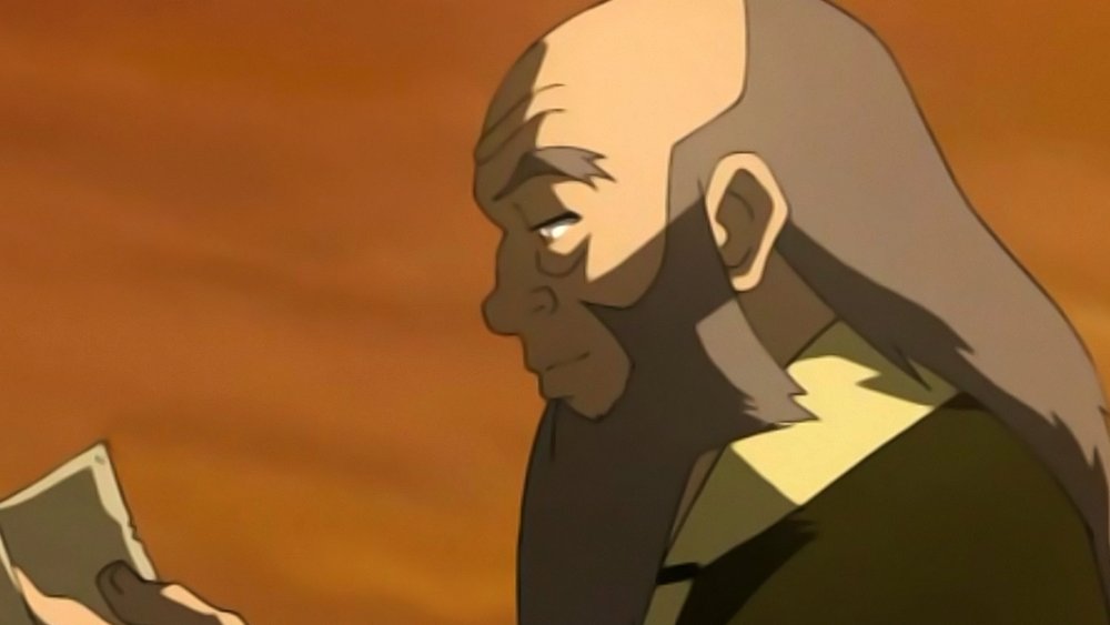 Iroh views a photo of his son in 'Tales of Ba Sing Se'