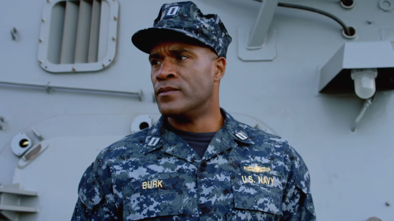 Lt. TAO Cameron Burk angry on The Last Ship