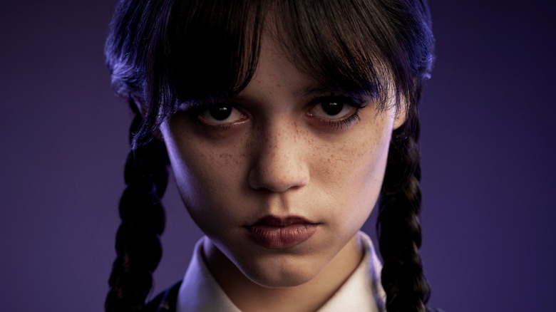 Jenna Ortega as Wednesday Addams