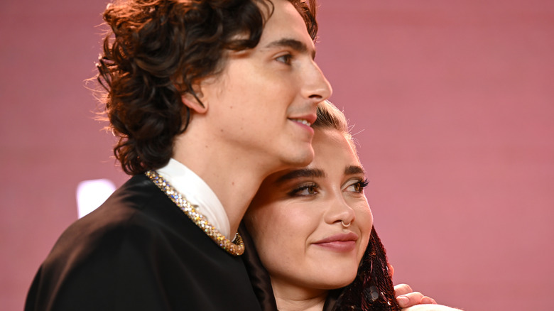 Timothee Chalamet Florence Pugh together