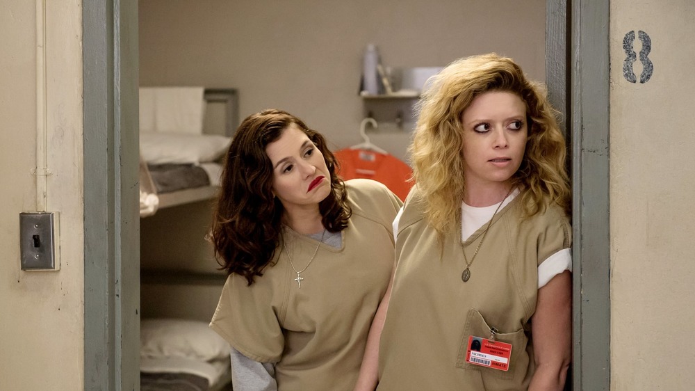 Lorna and Nicky in prison