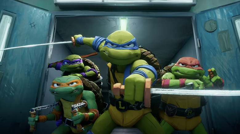 Teenage Mutant Ninja Turtles ready to fight