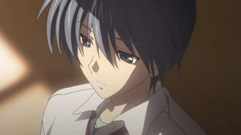 Clannad Tomoya Okazaki Solemn Face