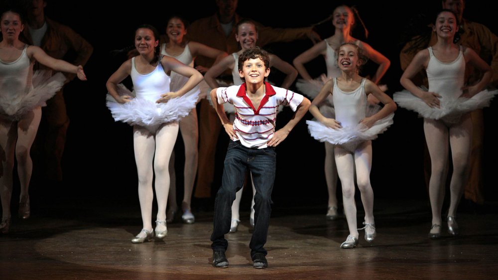 Young Tom Holland in Billy Elliot