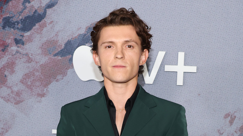 Tom Holland on red carpet