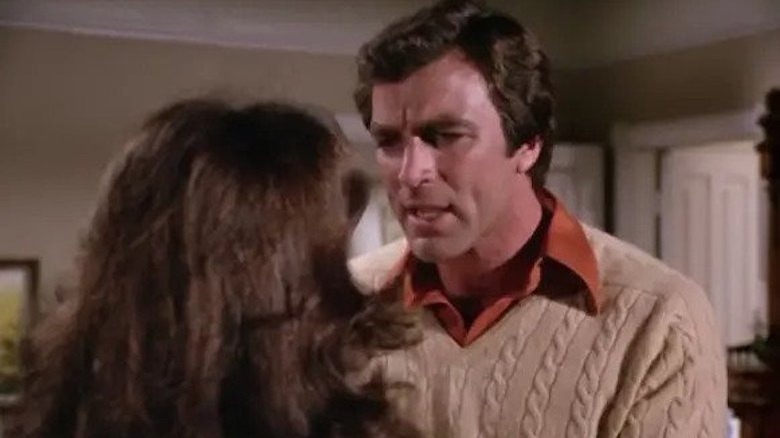 Tom Selleck confronts Jaclyn Smith