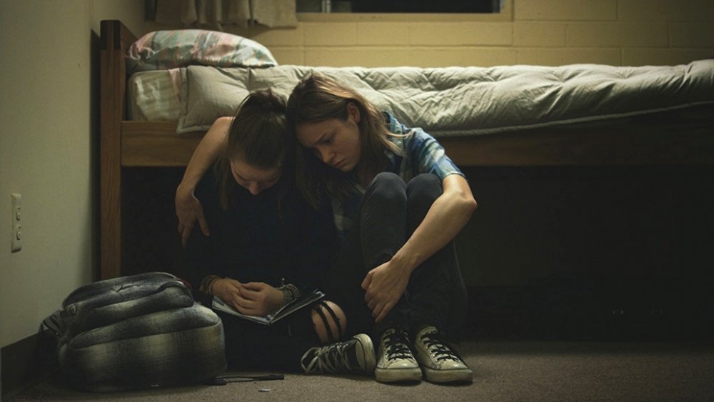 Kaitlyn Dever and Brie Larson in Short Term 12