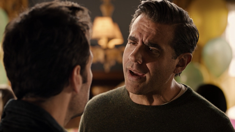 Bobby Cannavale talking to Paul Rudd in Ant-Man