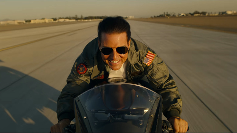 Tom Cruise smiling