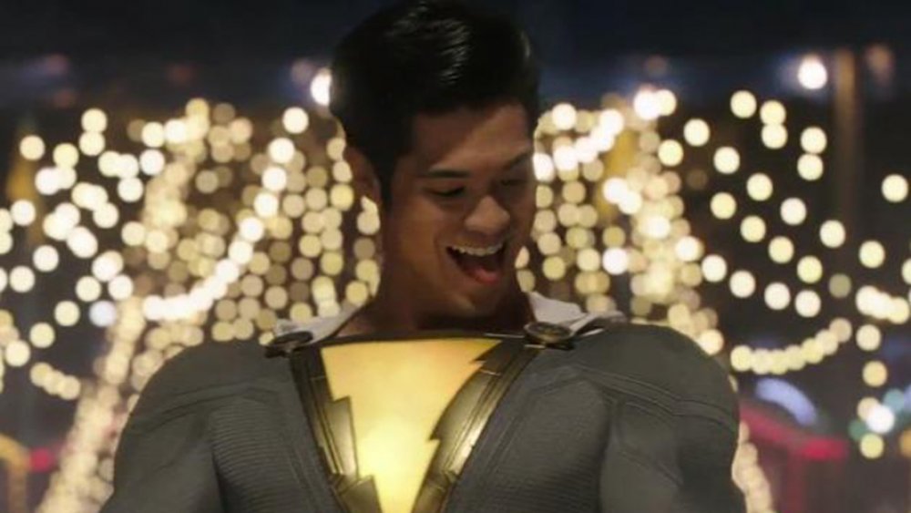 Ross Butler as Superhero Eugene in Shazam!