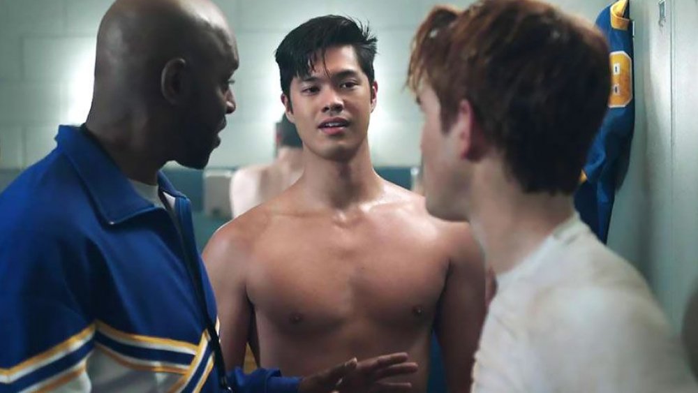 Ross Butler as Reggie Mantle on Riverdale