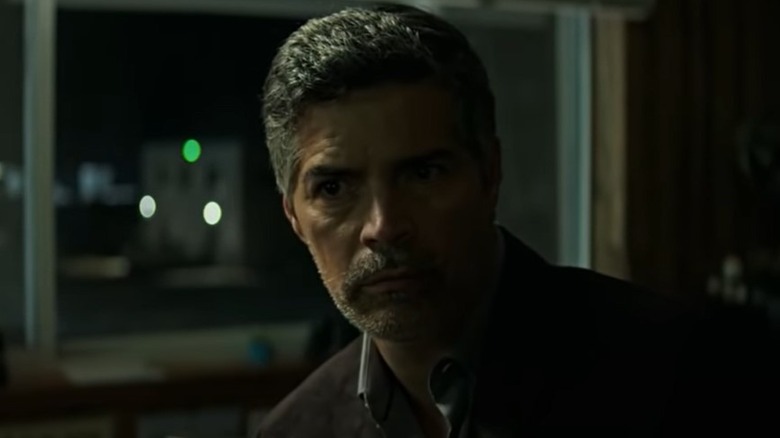 Esai Morales interrogating