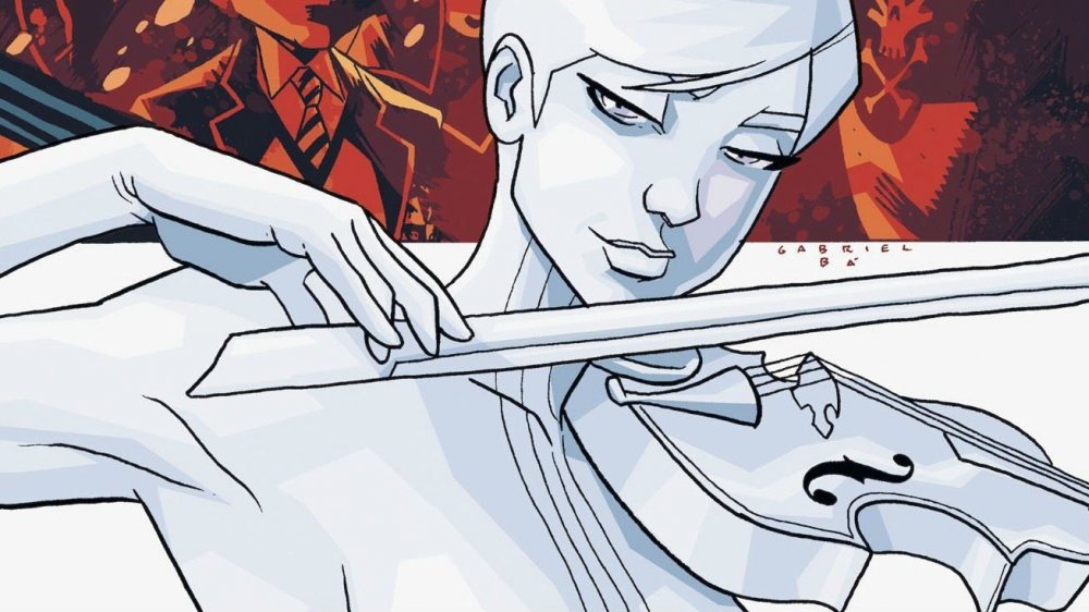 The White Violin in The Umbrella Academy graphic novel