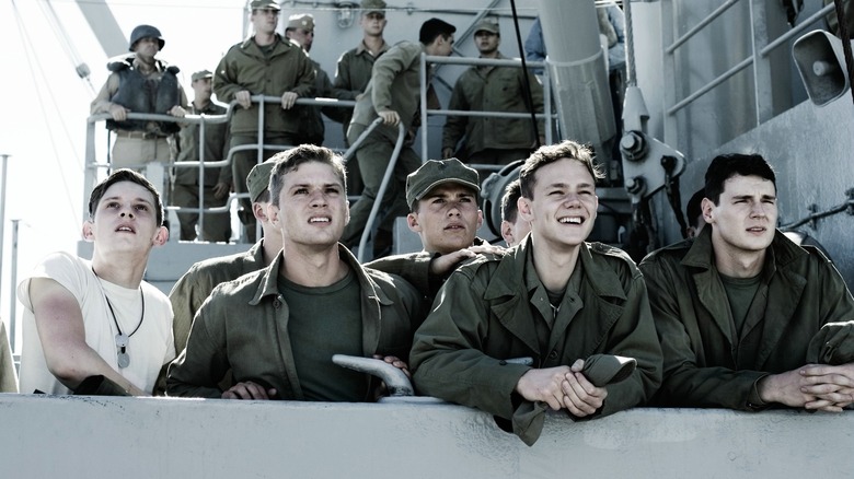 Young men on a ship in Flags of Our Fathers