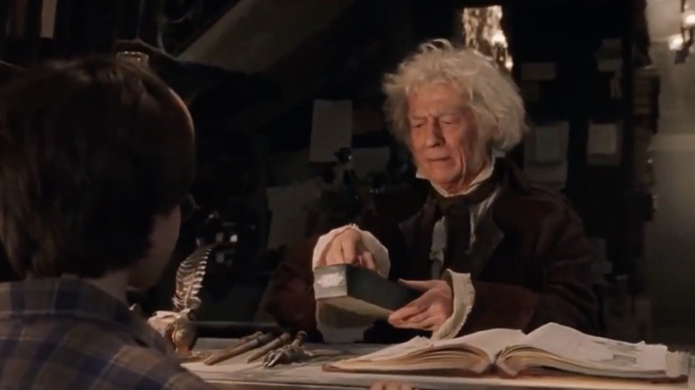 Ollivander in Harry Potter and the Sorcerer's Stone