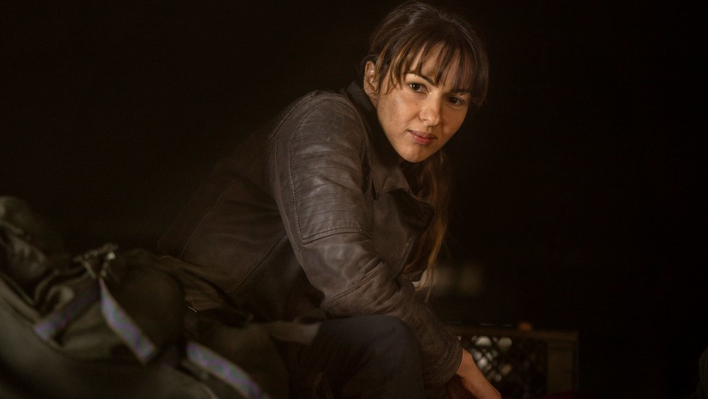 Huck (Annet Mahendru) reflects on her past on The Walking Dead: World Beyond