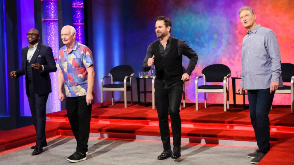 Wayne Brady, Colin Mochrie, Charles Esten, and Ryan Stiles on Whose Line Is It Anyway?