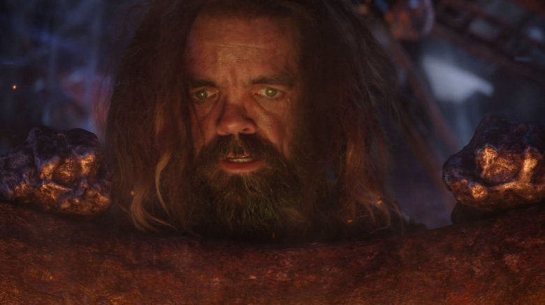 Peter Dinklage as Eitri in Avengers: Infinity War