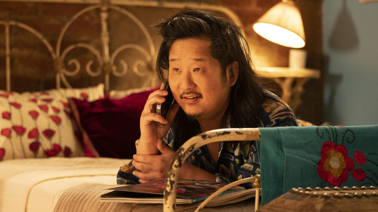 Bobby Lee on phone