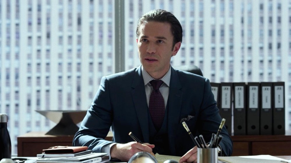 Tom Pelphrey as Ward Meachum on Iron Fist