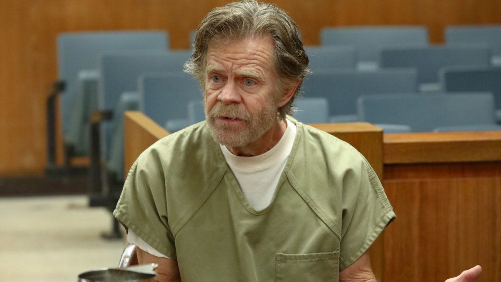 Frank (William H. Macy) is in court on Shameless 