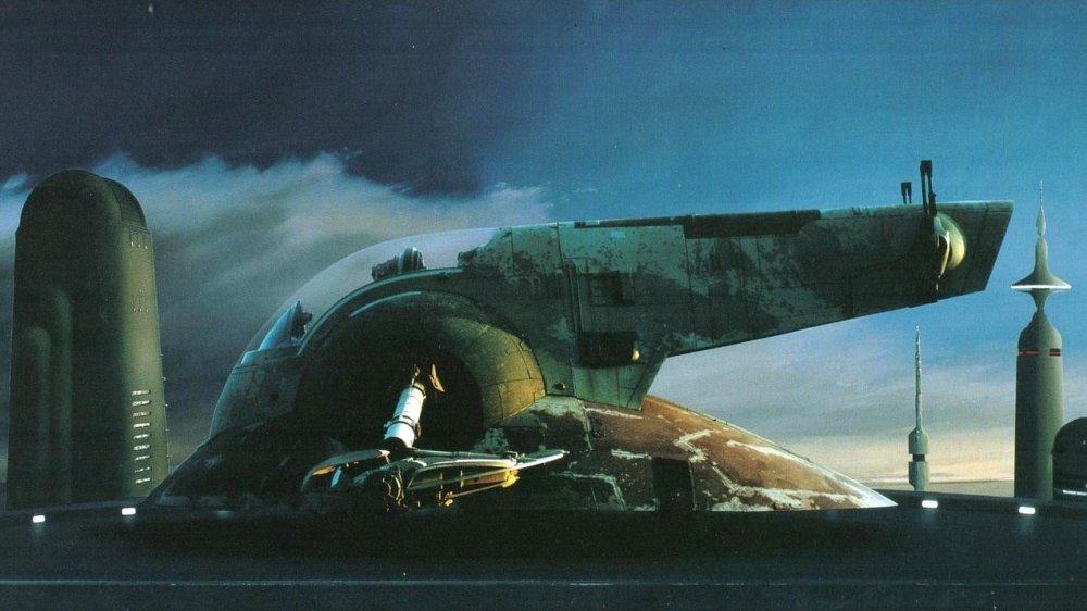 The Slave I as seen in Star Wars: The Empire Strikes Back