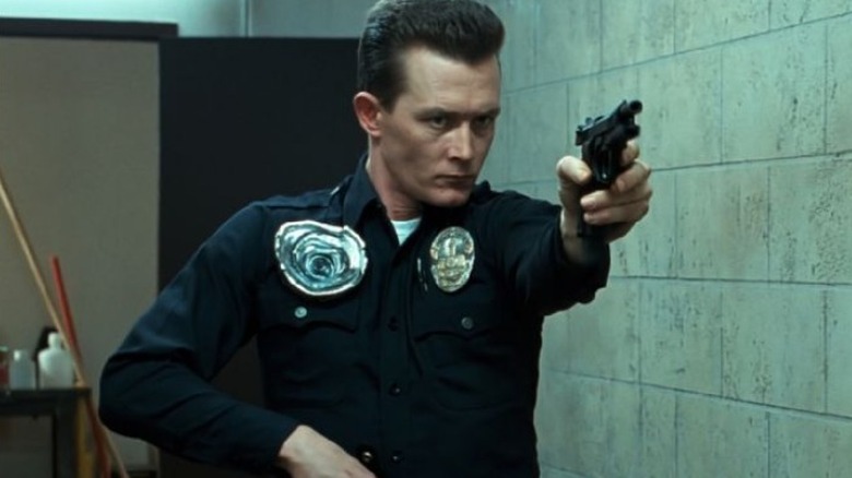 Robert Patrick as the T-1000 in Terminator 2