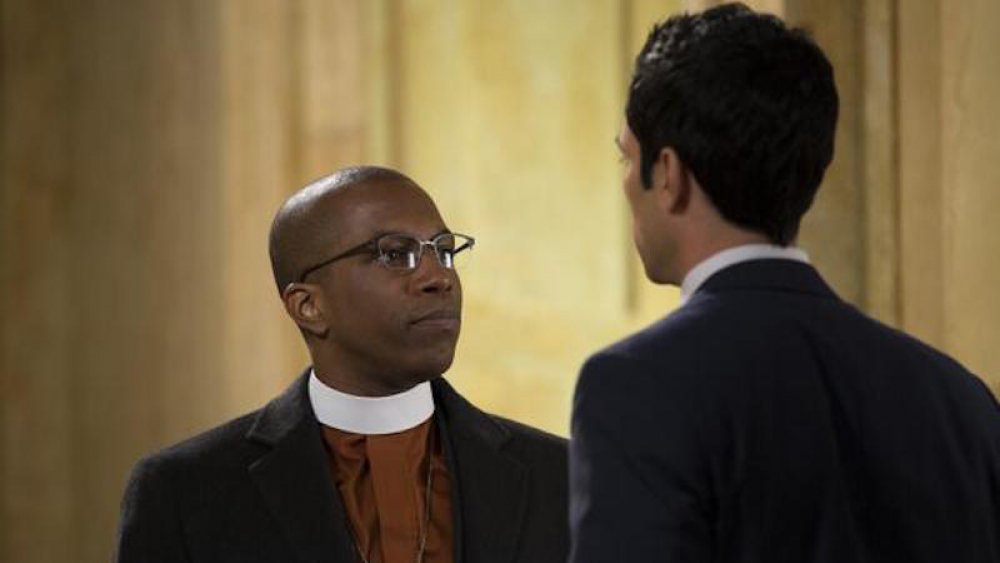 Leslie Odom Jr. as Reverend Curtis Scott on Law and Order: SVU