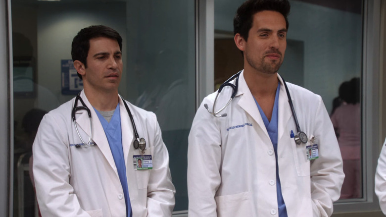 Danny Castellano standing next to another doctor 