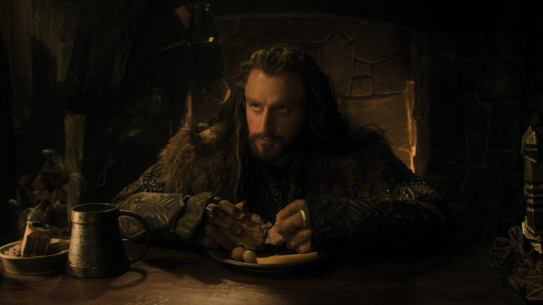 Thorin eating