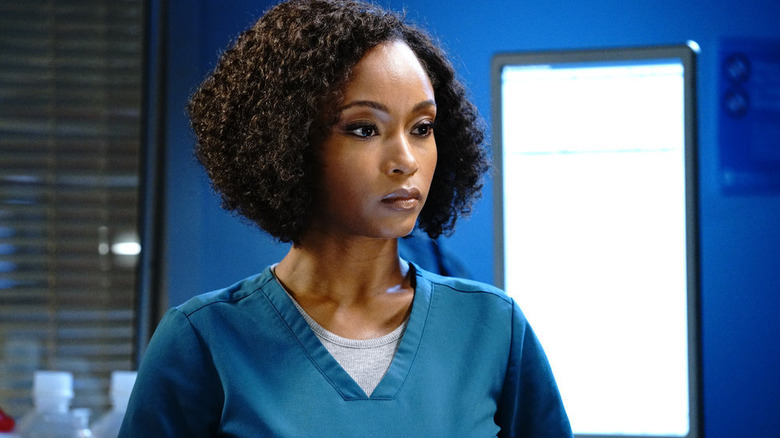 April Manning upset on Chicago Med