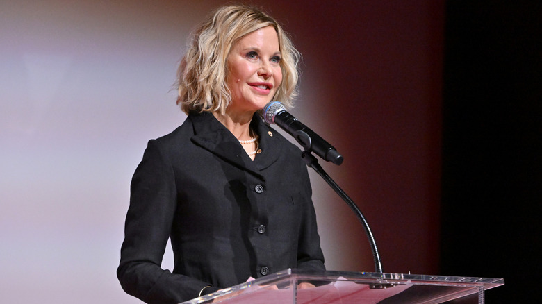 Meg Ryan speaks at the 2024 Telluride Film Festival