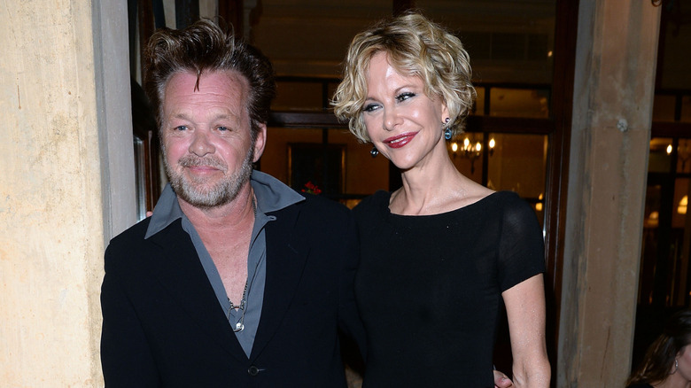 John Mellencamp embraces Meg Ryan