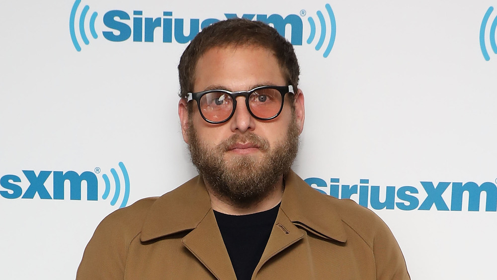 Jonah Hill brown jacket