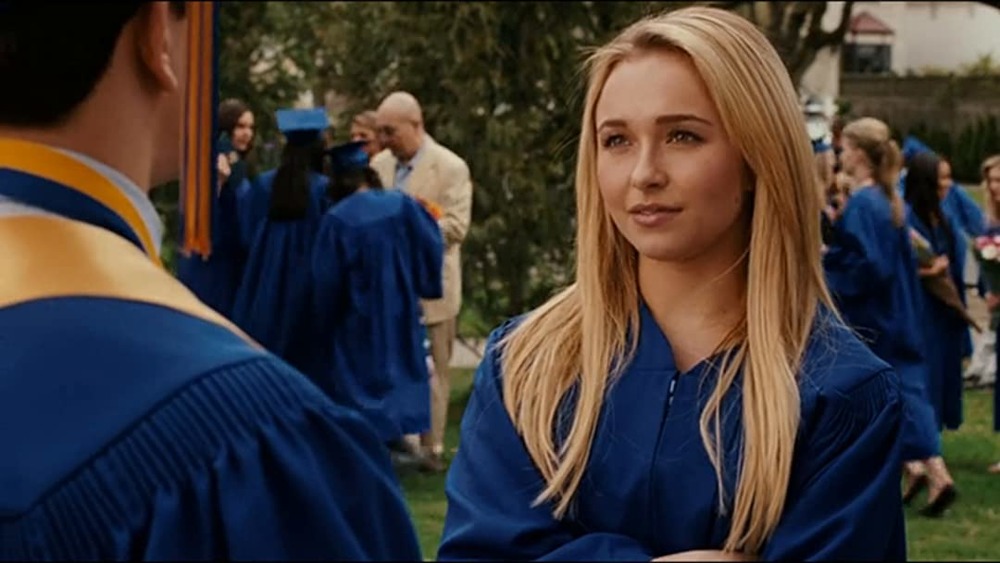 Hayden Panettiere graduation gown