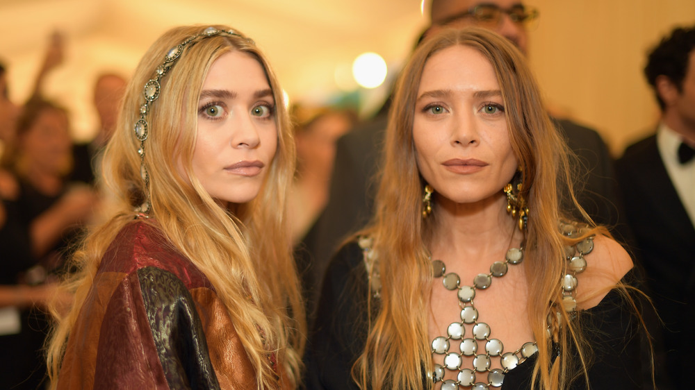 Mary-Kate and Ashley Olsen at an event for The Row