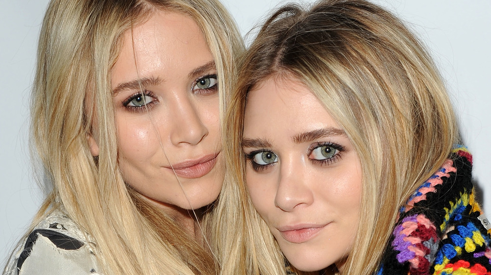 Mary-Kate and Ashley Olsen at an event