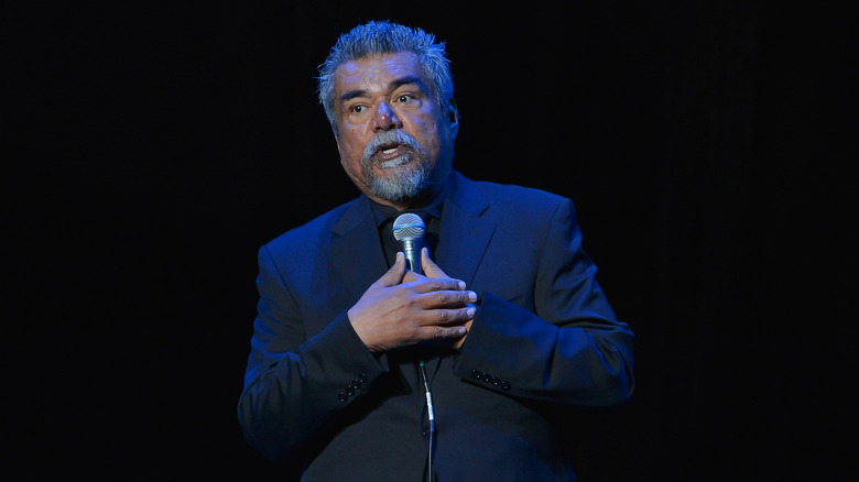 George Lopez does stand up comedy