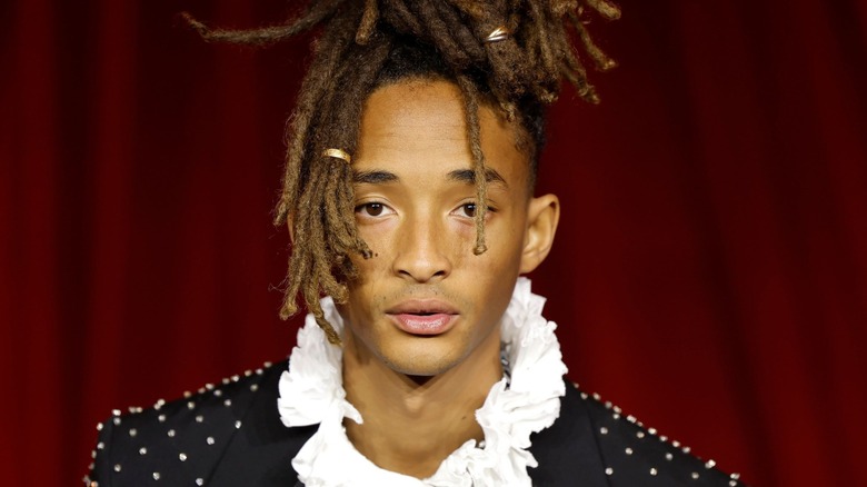 Jaden Smith poses for a photo