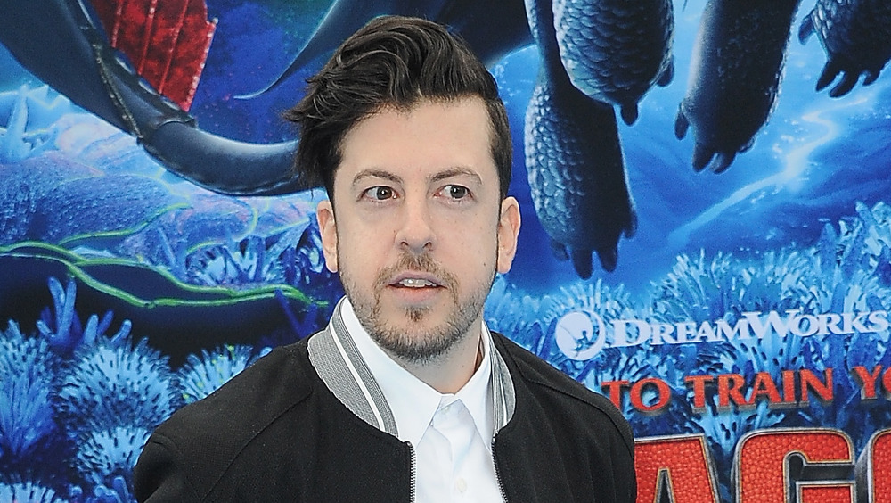 Christopher Mintz-Plasse black jacket