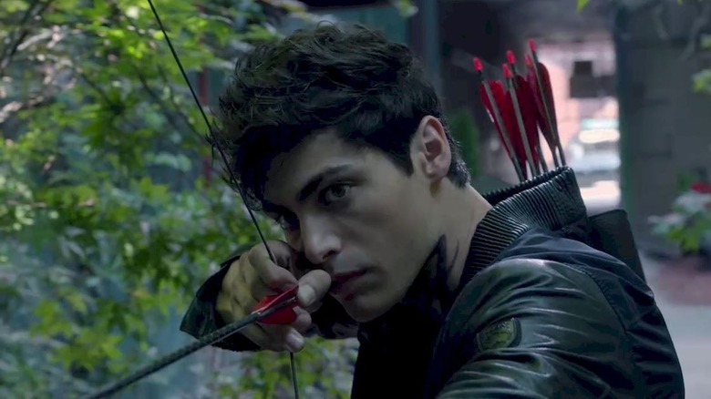 Alec with bow