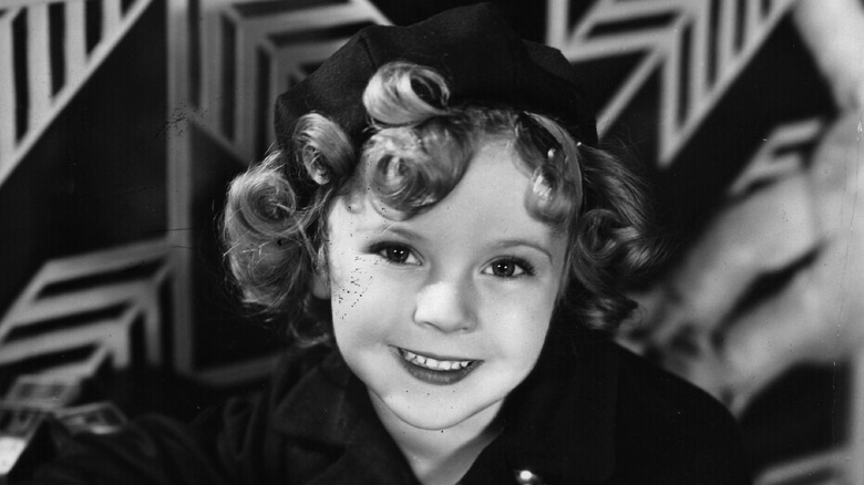 Shirley Temple smiles